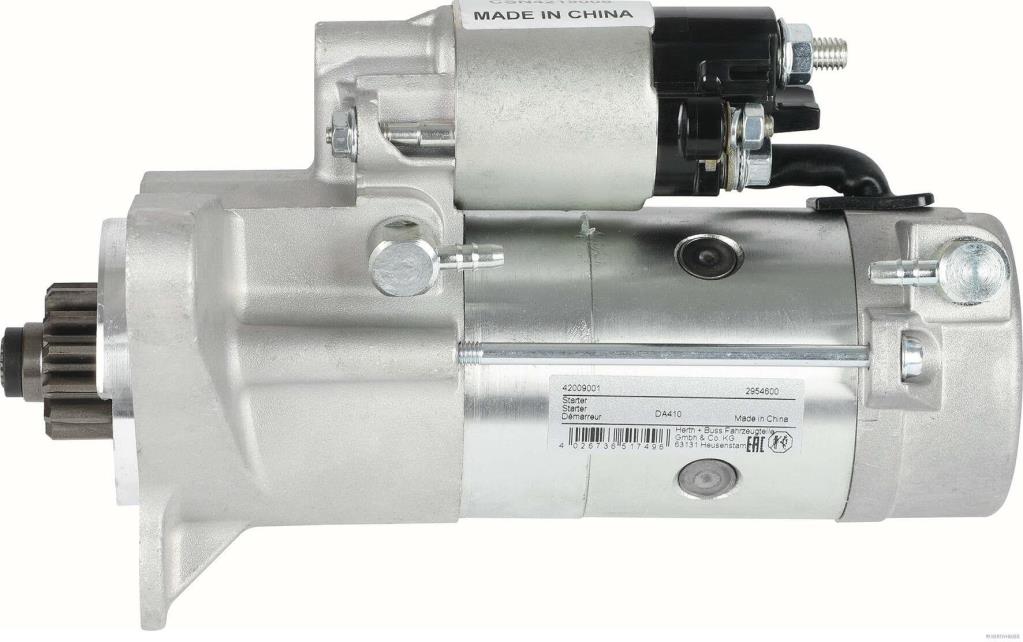 Motor de arranque HERTH+BUSS ELPARTS 42009001