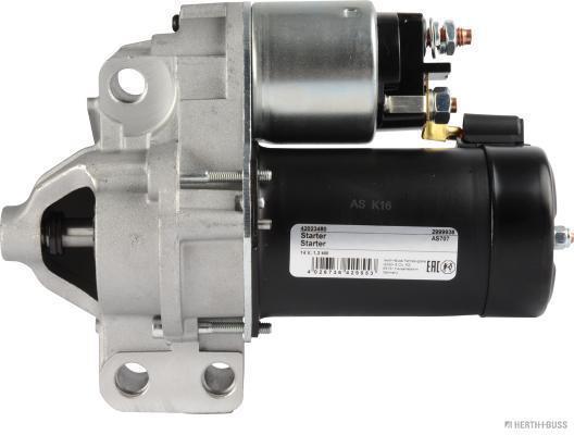 Motor de arranque HERTH+BUSS ELPARTS 42023480