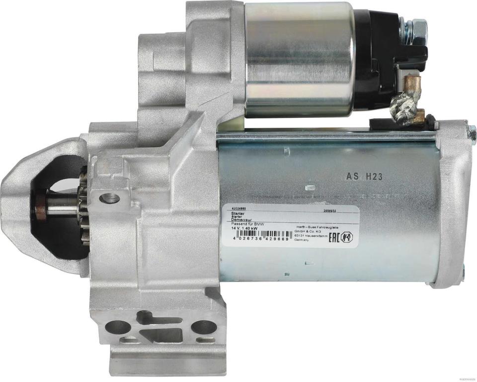 Motor de arranque HERTH+BUSS ELPARTS 42024980