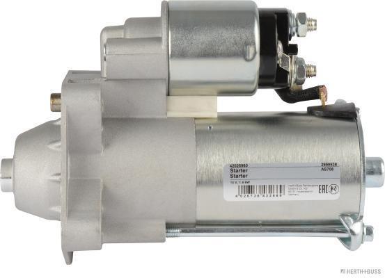 Motor de arranque HERTH+BUSS ELPARTS 42025960