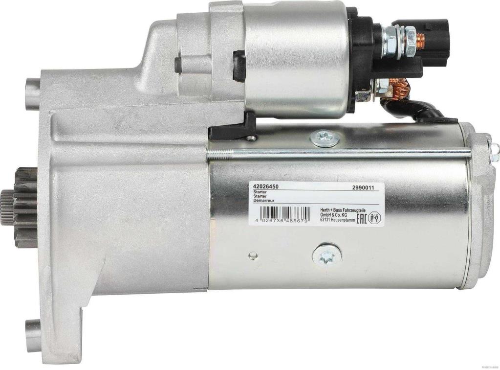 Motor de arranque (Arrancador) HERTH+BUSS ELPARTS 42026450