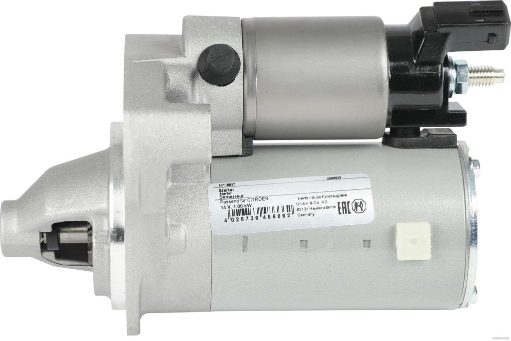 Démarreur HERTH+BUSS ELPARTS ref. 42118817