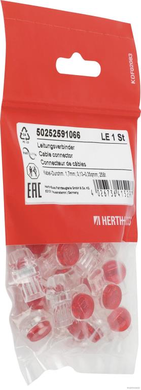 Connecteur de câbles HERTH+BUSS ELPARTS ref. 50252591066
