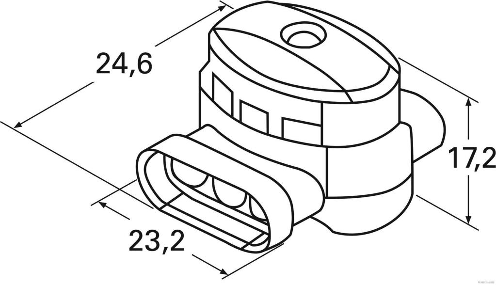 Connecteur de câbles HERTH+BUSS ELPARTS ref. 50252592
