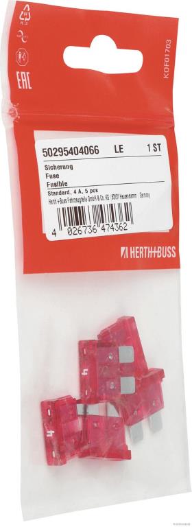 Fusível HERTH+BUSS ELPARTS ref. 50295404066