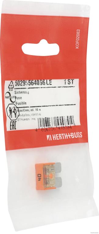 Fusible (de voiture) HERTH+BUSS ELPARTS ref. 50295564066