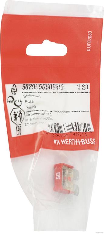 Fusible (de voiture) HERTH+BUSS ELPARTS 50295565066