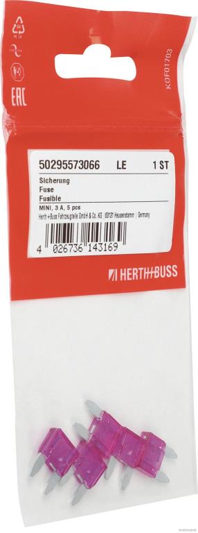Fusible (de voiture) HERTH+BUSS ELPARTS 50295573066