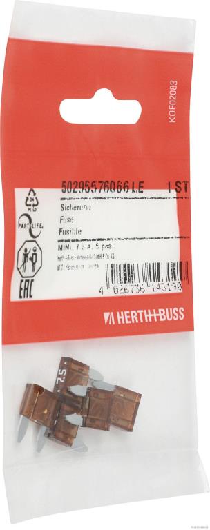 Fusible HERTH+BUSS ELPARTS ref. 50295576066