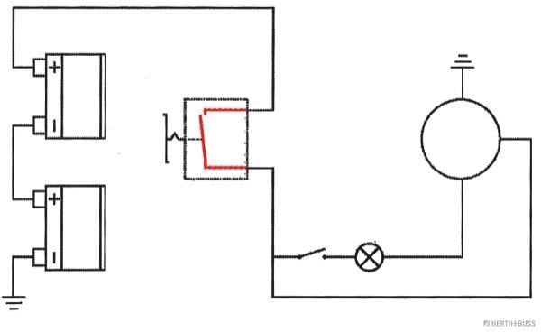 Interruptor principal, bateria HERTH+BUSS ELPARTS ref. 70465068
