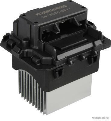 Résistance, pulseur d'air habitacle (Élément de commande, chauffage/ventilation) HERTH+BUSS ELPARTS ref. 75614282