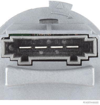 Résistance, pulseur d'air habitacle (Élément de commande, chauffage/ventilation) HERTH+BUSS ELPARTS ref. 75614289
