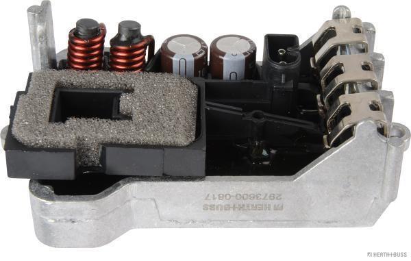Résistance, pulseur d'air habitacle (Élément de commande, chauffage/ventilation) HERTH+BUSS ELPARTS ref. 75614292