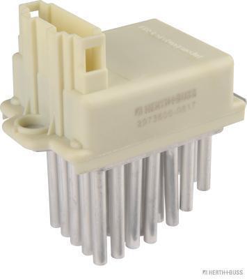 Résistance, pulseur d'air habitacle (Élément de commande, chauffage/ventilation) HERTH+BUSS ELPARTS ref. 75614293