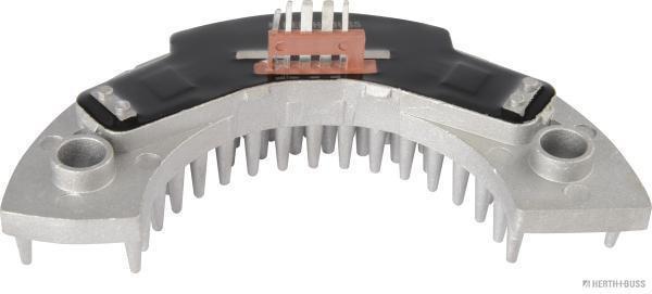 Résistance, pulseur d'air habitacle (Élément de commande, chauffage/ventilation) HERTH+BUSS ELPARTS ref. 75614294