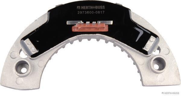 Résistance, pulseur d'air habitacle (Élément de commande, chauffage/ventilation) HERTH+BUSS ELPARTS ref. 75614294