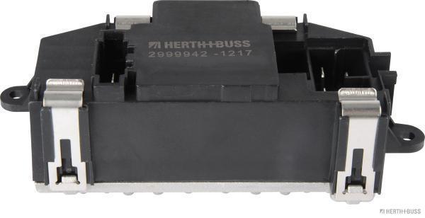 Résistance, pulseur d'air habitacle (Élément de commande, chauffage/ventilation) HERTH+BUSS ELPARTS ref. 75614296