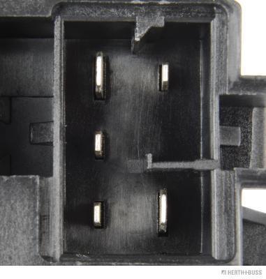 Résistance, pulseur d'air habitacle (Élément de commande, chauffage/ventilation) HERTH+BUSS ELPARTS ref. 75614296