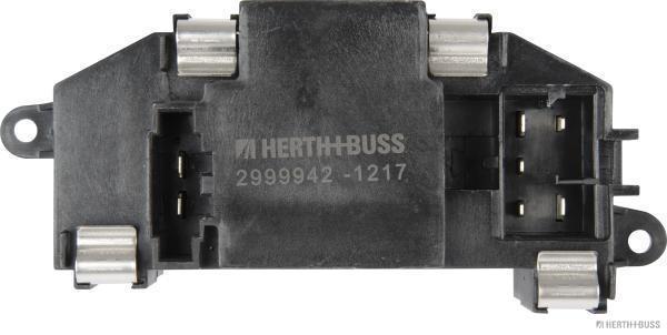 Résistance, pulseur d'air habitacle (Élément de commande, chauffage/ventilation) HERTH+BUSS ELPARTS ref. 75614296