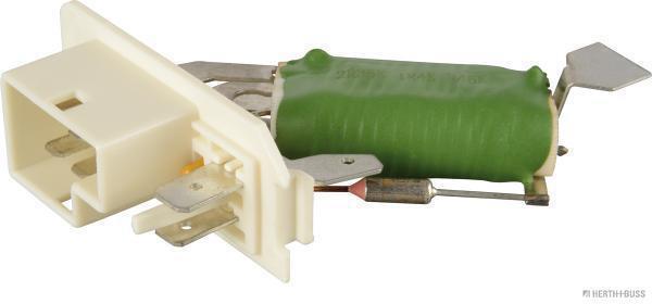 Résistance, pulseur d'air habitacle (Élément de commande, chauffage/ventilation) HERTH+BUSS ELPARTS ref. 75614911