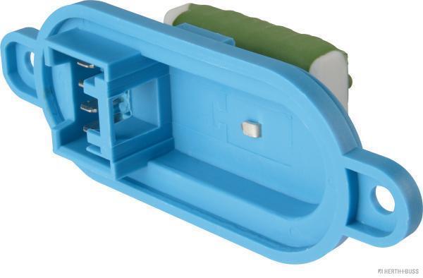 Résistance, pulseur d'air habitacle (Élément de commande, chauffage/ventilation) HERTH+BUSS ELPARTS ref. 75614916