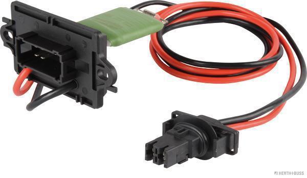 Résistance, pulseur d'air habitacle (Élément de commande, chauffage/ventilation) HERTH+BUSS ELPARTS ref. 75614918