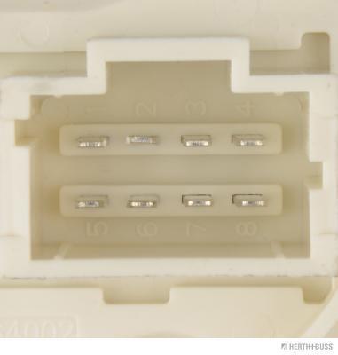 Résistance, pulseur d'air habitacle (Élément de commande, chauffage/ventilation) HERTH+BUSS ELPARTS ref. 75614923