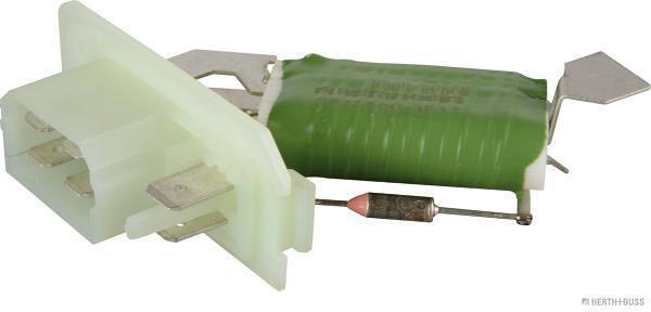 Résistance, pulseur d'air habitacle (Élément de commande, chauffage/ventilation) HERTH+BUSS ELPARTS ref. 75614927