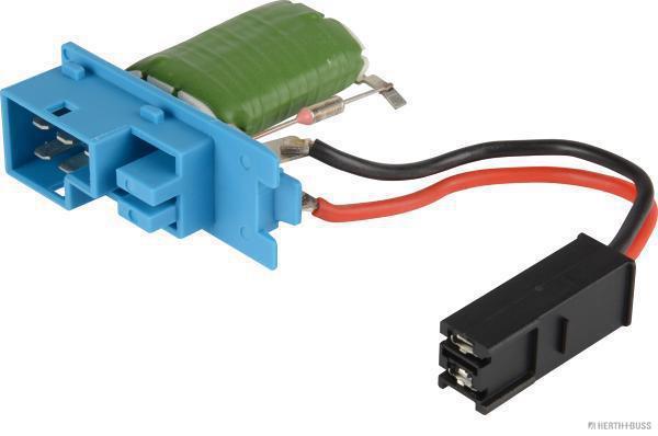 Résistance, pulseur d'air habitacle (Élément de commande, chauffage/ventilation) HERTH+BUSS ELPARTS ref. 75614928