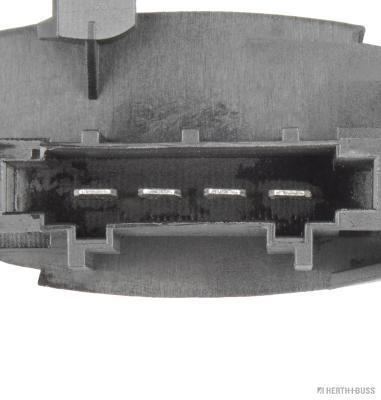 Résistance, pulseur d'air habitacle (Élément de commande, chauffage/ventilation) HERTH+BUSS ELPARTS ref. 75614934
