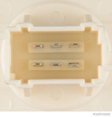 Résistance, pulseur d'air habitacle (Élément de commande, chauffage/ventilation) HERTH+BUSS ELPARTS ref. 75614938