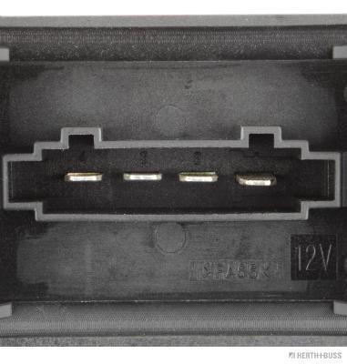 Résistance, pulseur d'air habitacle (Élément de commande, chauffage/ventilation) HERTH+BUSS ELPARTS ref. 75614942