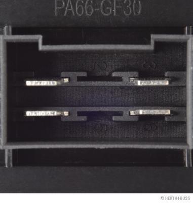 Résistance, pulseur d'air habitacle (Élément de commande, chauffage/ventilation) HERTH+BUSS ELPARTS ref. 75614976