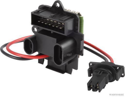 Résistance, pulseur d'air habitacle (Élément de commande, chauffage/ventilation) HERTH+BUSS ELPARTS 75614981