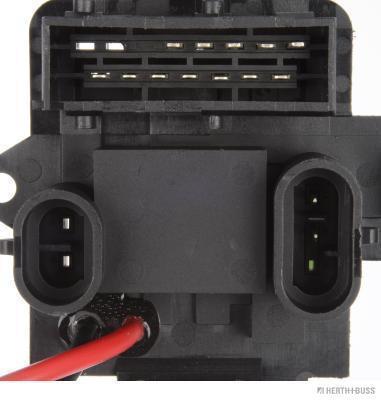 Résistance, pulseur d'air habitacle (Élément de commande, chauffage/ventilation) HERTH+BUSS ELPARTS 75614981