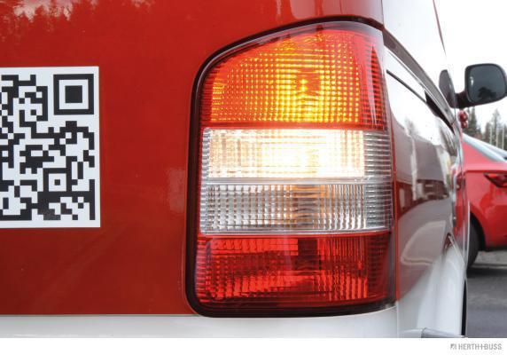 Luz traseira HERTH+BUSS ELPARTS ref. 82840970