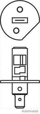 Ampoule HERTH+BUSS ELPARTS H1 - ref. 89901297