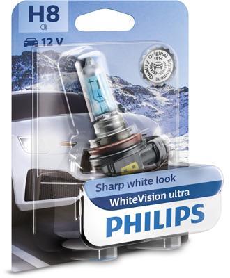 Lámpara, faro de curva dinámico PHILIPS 1 ✕ H8 - ref. 12360WVUB1