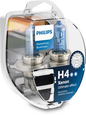 Ampoule PHILIPS 2 ✕ H4 - ref. 13342MDBVS2