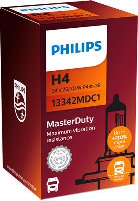 Ampoule PHILIPS 1 ✕ H4 - ref. 13342MDC1