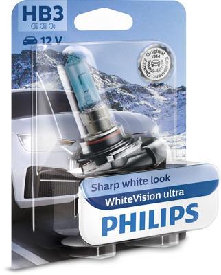 Ampoule, projecteur longue portée PHILIPS 1 ✕ HB3 - ref. 9005WVUB1