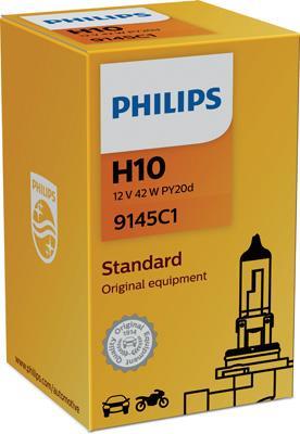 Ampoule PHILIPS 1 ✕ H10 - ref. 9145C1