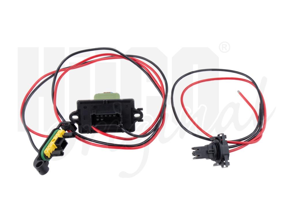 Resistência, ventilador de ar da cabina HÜCO ref. 132587