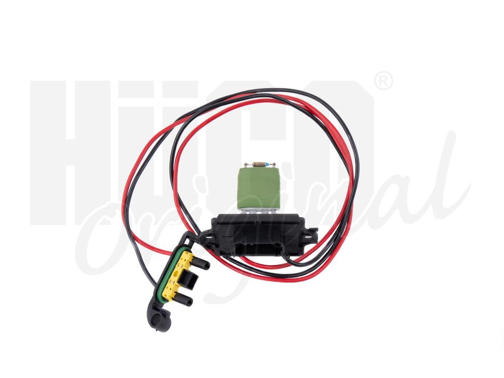 Resistência, ventilador de ar da cabina HÜCO ref. 132587