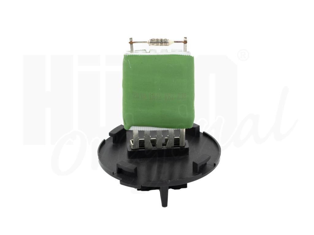 Résistance, pulseur d'air habitacle (Élément de commande, chauffage/ventilation) HÜCO ref. 132617