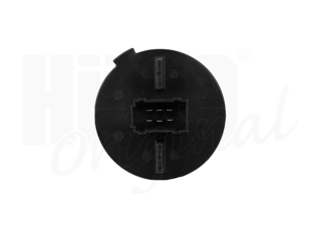 Résistance, pulseur d'air habitacle (Élément de commande, chauffage/ventilation) HÜCO ref. 132617