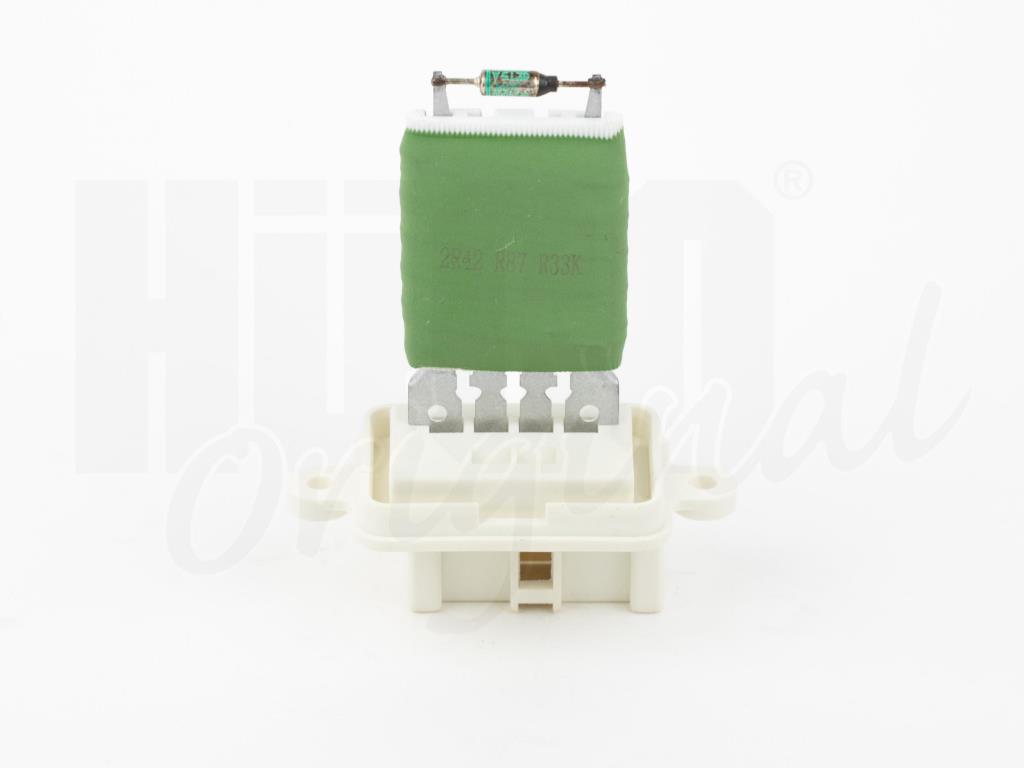 Résistance, pulseur d'air habitacle (Élément de commande, chauffage/ventilation) HÜCO ref. 132618