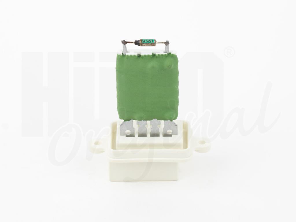 Résistance, pulseur d'air habitacle (Élément de commande, chauffage/ventilation) HÜCO ref. 132618