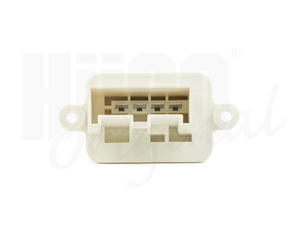 Résistance, pulseur d'air habitacle (Élément de commande, chauffage/ventilation) HÜCO ref. 132618