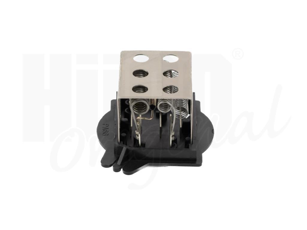 Résistance, pulseur d'air habitacle (Élément de commande, chauffage/ventilation) HÜCO ref. 132621